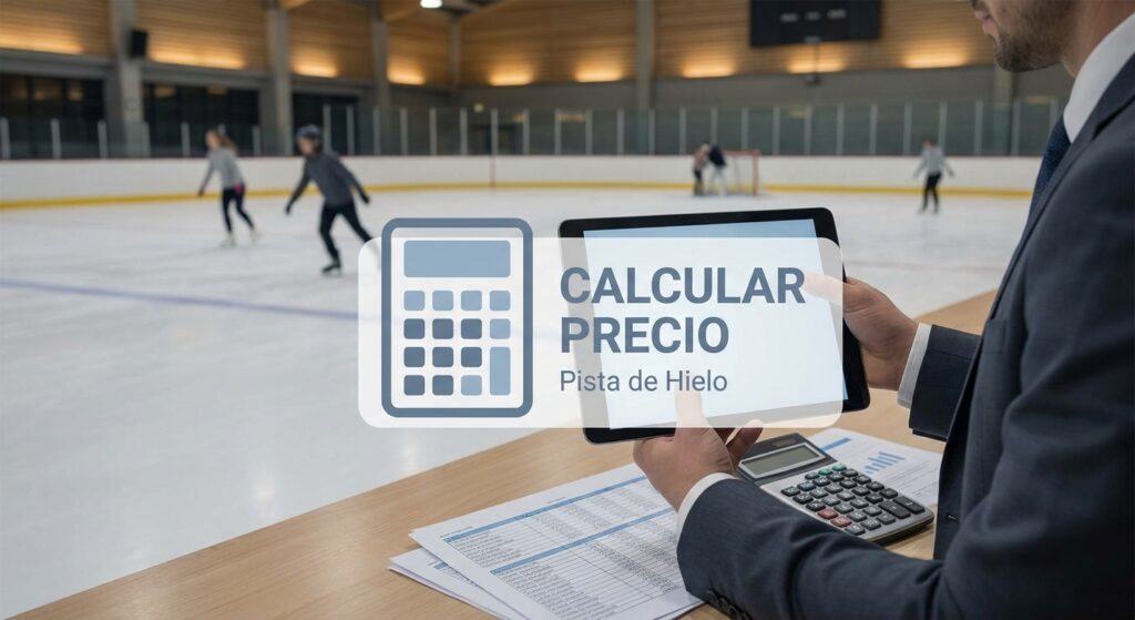 Cómo calcular el precio de alquiler de una pista de hielo