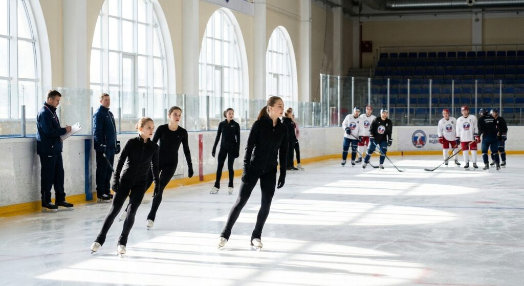 Alquiler de pista de hielo para federaciones deportivas