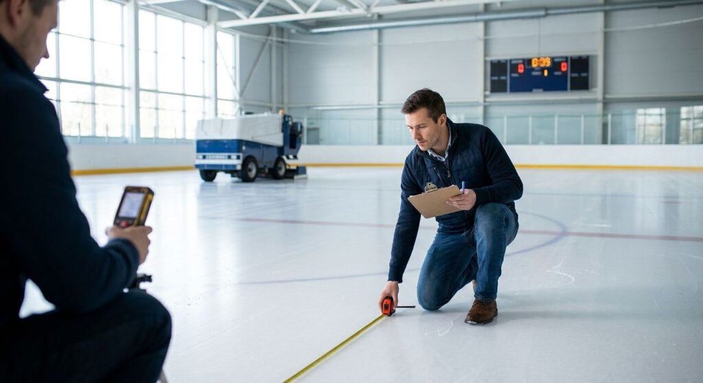 Cómo calcular capacidad de pista de hielo