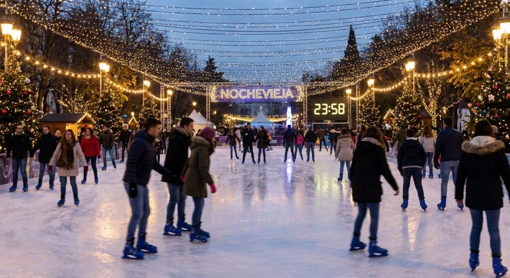 Mejor pista de hielo para eventos de Nochevieja