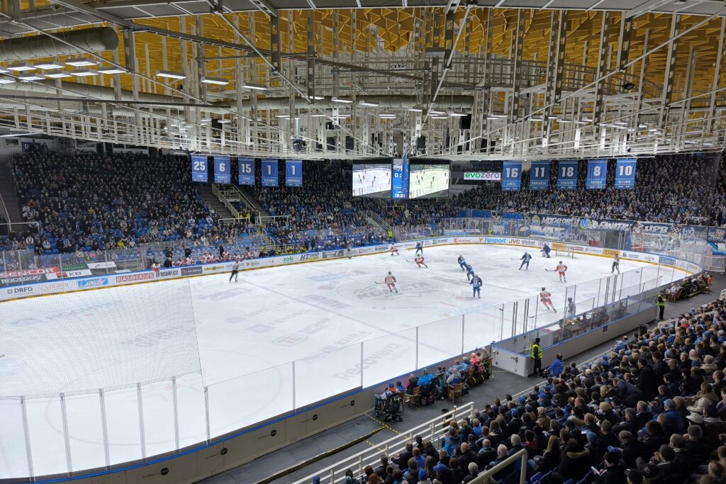 Extraliga ice hockey game HC Kometa Brno vs HC Olomouc at Rondo arena, Brno, 6 March 2026. Photo: Roman Mifek, CC BY-SA 4.0.