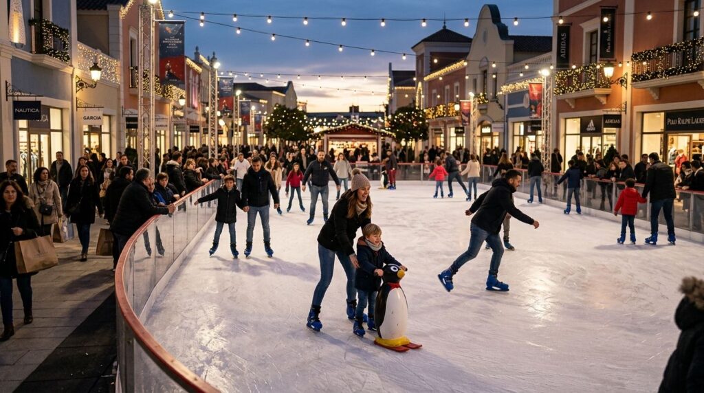 Alquiler de pista de hielo para centros outlet