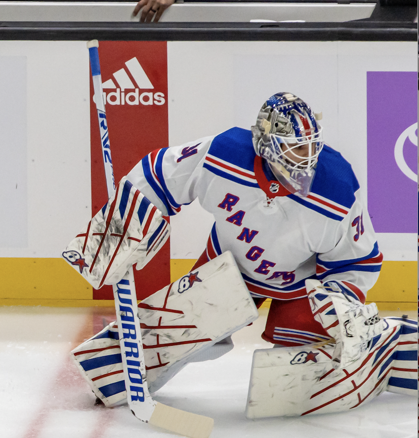 Igor Shesterkin schrijft geschiedenis: eerste Rangers-doelman die scoort in de NHL